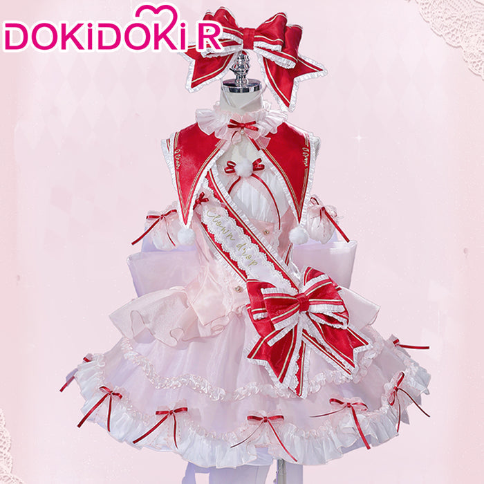 DokiDoki-R Anime Shugo Chara! Cosplay Mashiro Rima Costume Clown Drop Lolita Doujin