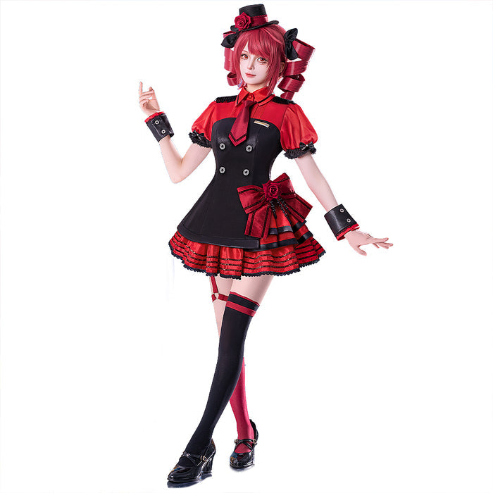 DokiDoki-R Cosplay Costume Suit Female Gothic Dress