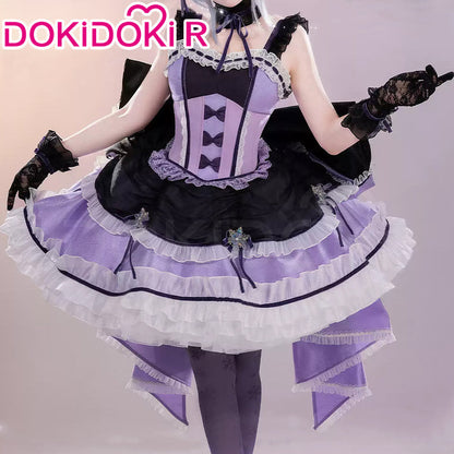 DokiDoki-R Cosplay Snow Purple Dress Lolita Female Costume