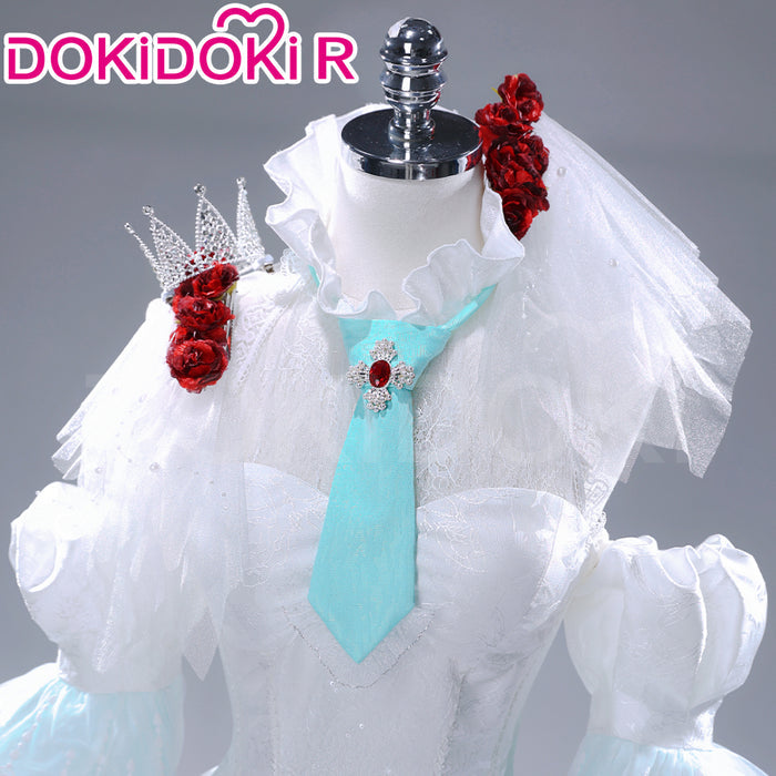 DokiDoki-R Cosplay The Snow White Princess is Miiku Costume Dress Gown
