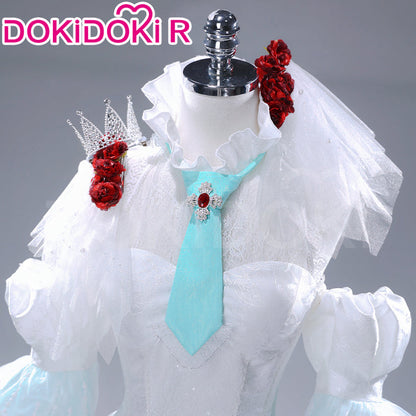 DokiDoki-R Cosplay The Snow White Princess is Miiku Costume Dress Gown