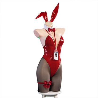 DokiDoki-R Game Azur Lane Cosplay Taihou Costume Red Bunny Girl