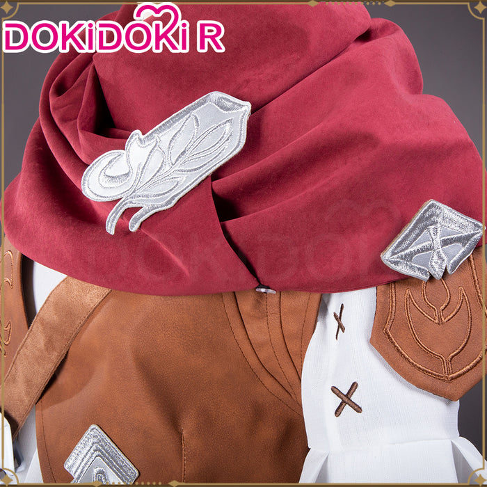 DokiDoki-R Game Cosplay Costume Female Cute White Brown