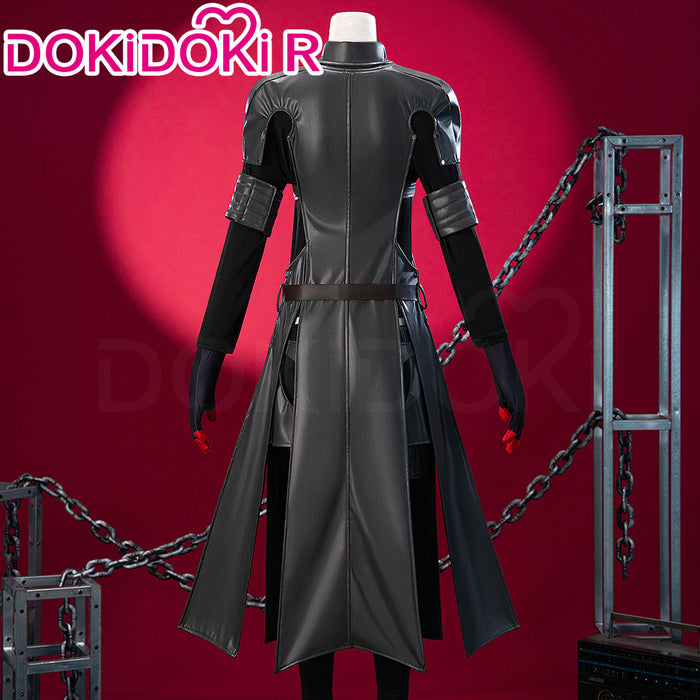 DokiDoki-R Game Cosplay Men Costume Black Combat Suit
