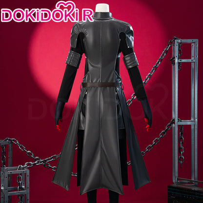 DokiDoki-R Game Cosplay Men Costume Black Combat Suit