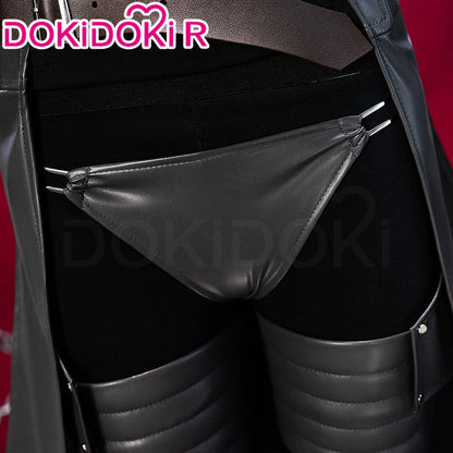DokiDoki-R Game Cosplay Men Costume Black Combat Suit