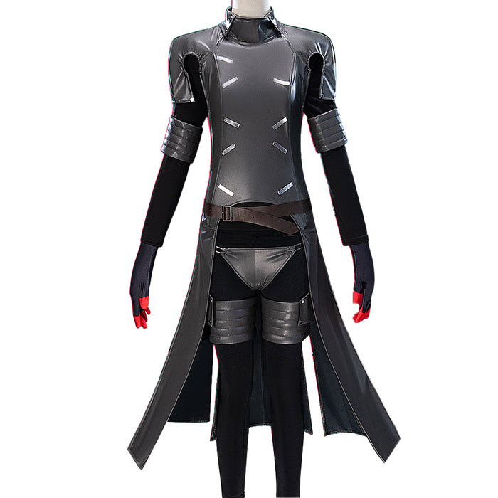 DokiDoki-R Game Cosplay Men Costume Black Combat Suit