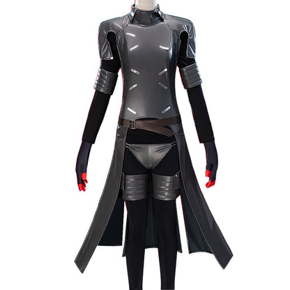 DokiDoki-R Game Cosplay Men Costume Black Combat Suit