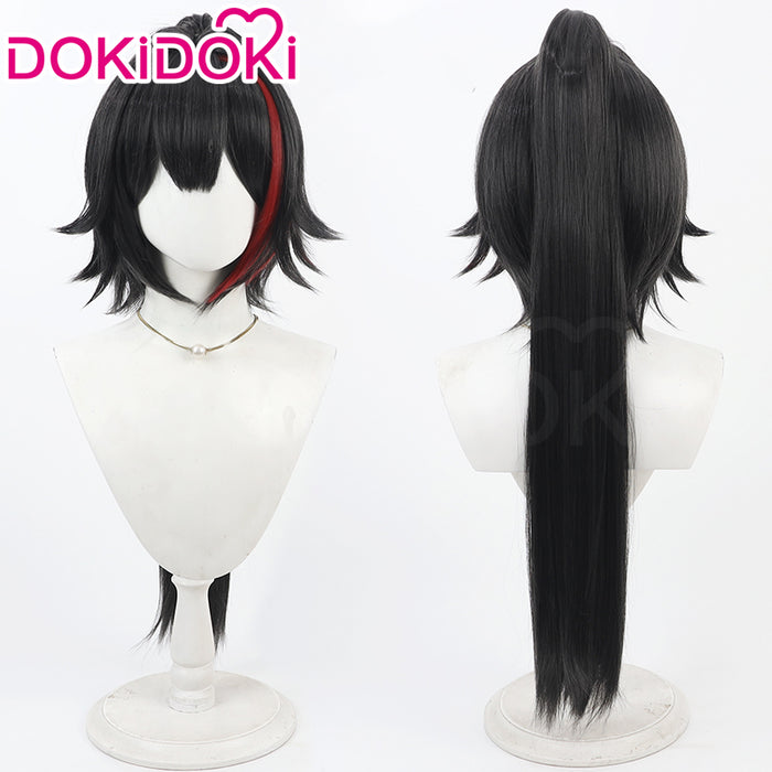 DokiDoki-R Game Cosplay Sexy Cheerleading Uniform Costume / Wig