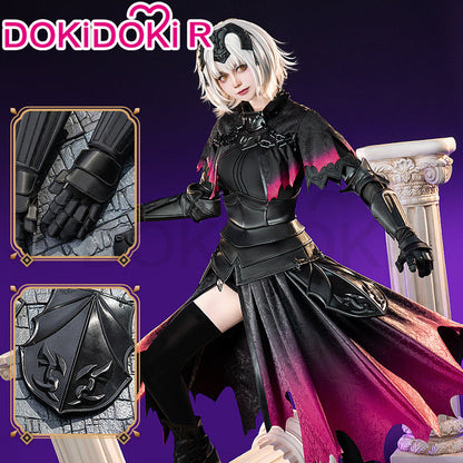 DokiDoki-R Game Fate/stay night Cosplay Jeanne d'Arc Alter Costume Black Suit / Cloak