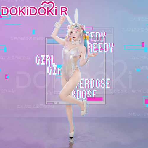 DokiDoki-R Game NEEDY GIRL OVERDOSE Cosplay KAngel Costume Bunny Girl