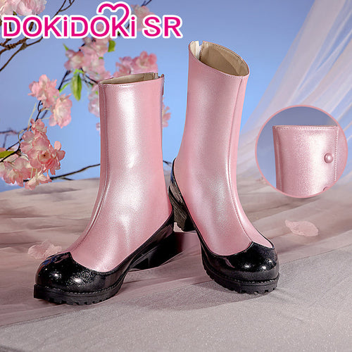 DokiDoki-SR Anime Card Captor Sakura Cosplay Kinomoto Sakura Shoes  THE THUNDER Cardcaptor Sakura
