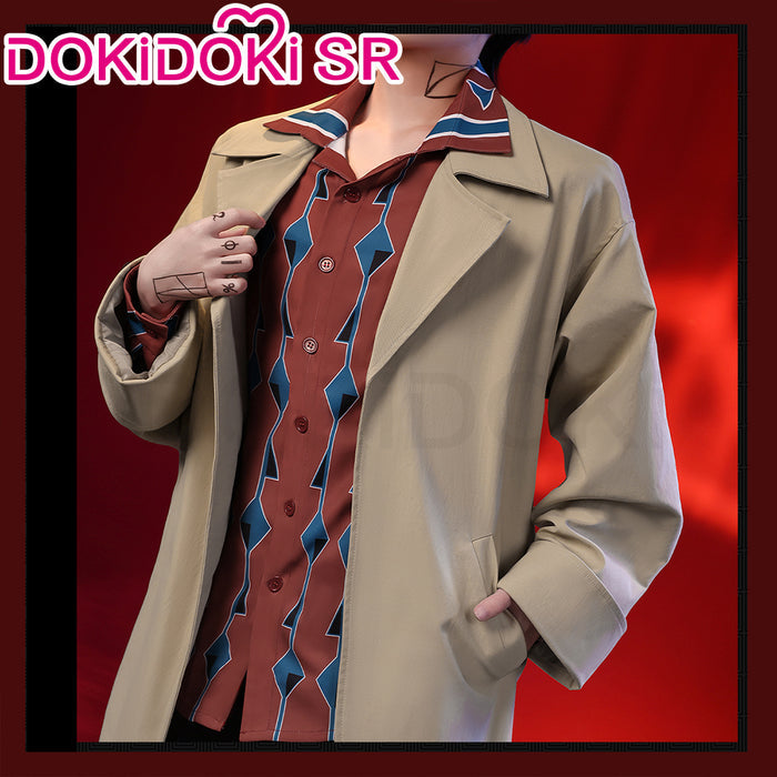 DokiDoki-SR Anime Cosaply Coat Shirt Costume Men