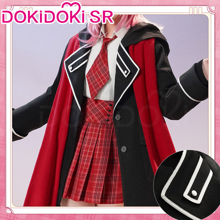 DokiDoki-SR Anime Shugo Chara! Cosplay Hinamori Amu Costume School Uniform