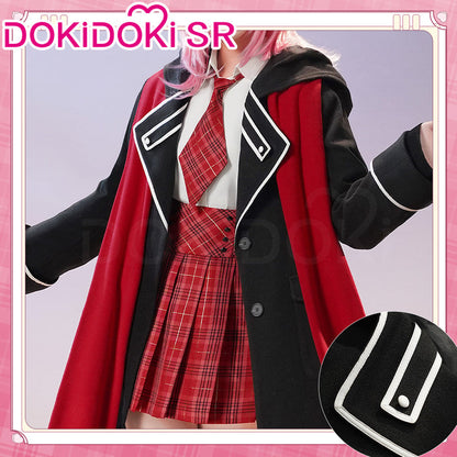 DokiDoki-SR Anime Shugo Chara! Cosplay Hinamori Amu Costume School Uniform