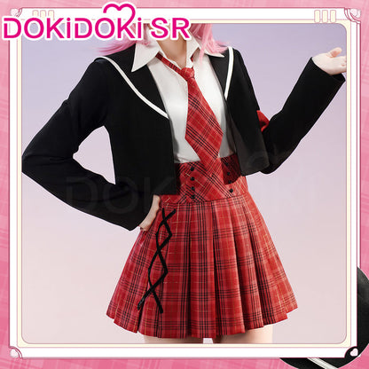 DokiDoki-SR Anime Shugo Chara! Cosplay Hinamori Amu Costume School Uniform