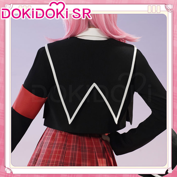 DokiDoki-SR Anime Shugo Chara! Cosplay Hinamori Amu Costume School Uniform