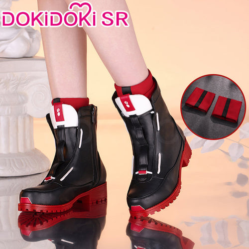 DokiDoki-SR Game Arknights Cosplay Exusiai the New Covenant Shoes