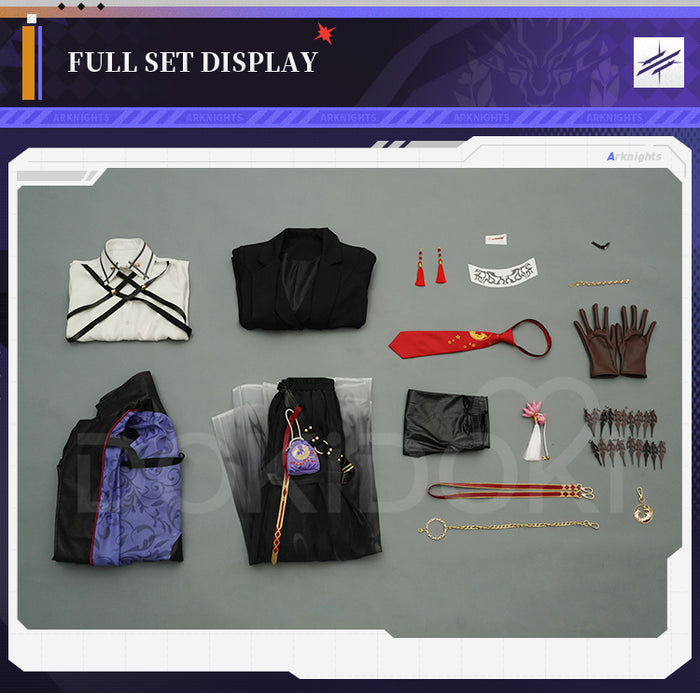 DokiDoki-SR Game Arknights Cosplay Vulpisfoglia Costume Women