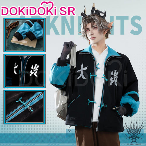 DokiDoki-SR Game Arknights Cosplay Yan Costume Coat Da Yan