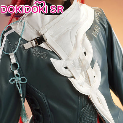 DokiDoki-SR Game Arknights Cosplay Yu Costume / Tail / Horns