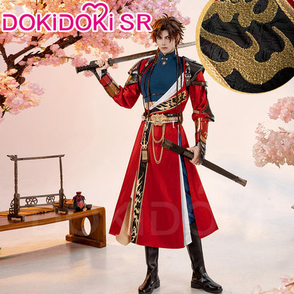 DokiDoki-SR Game Ashes of the Kingdom Cosplay Sun Ce Costume Dai Hao Yuan