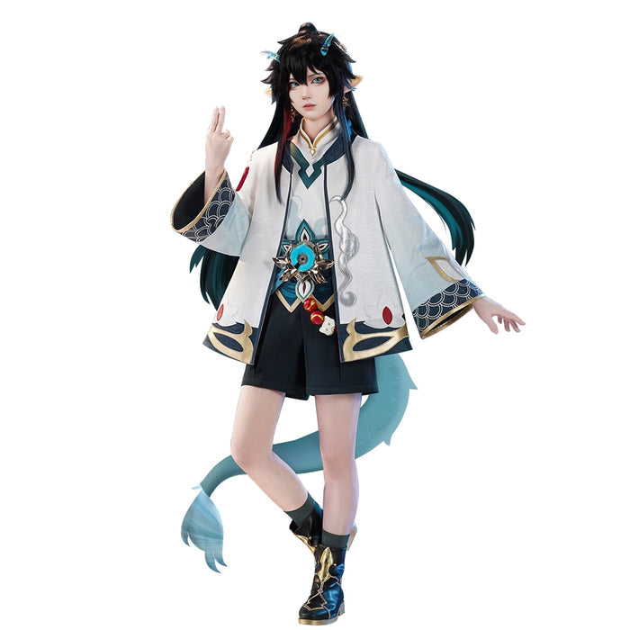 DokiDoki-SR Game Honkai: Star Rail Cosplay Dan Heng Little Kitty Acrylic Stand Costume Imbibitor Lunae