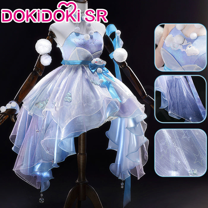DokiDoki-SR Game Honor of Kings Cosplay Yao Costume HOK Blue Dream