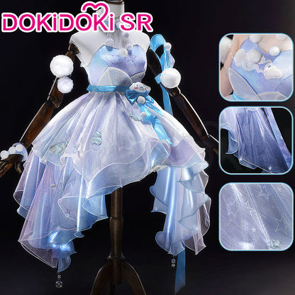 DokiDoki-SR Game Honor of Kings Cosplay Yao Costume HOK Blue Dream