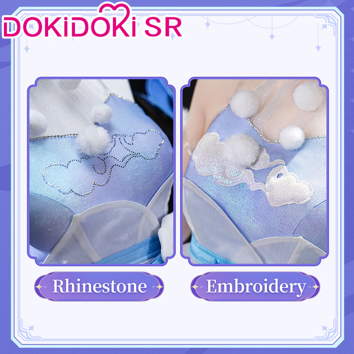 DokiDoki-SR Game Honor of Kings Cosplay Yao Costume HOK Blue Dream
