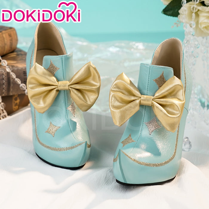 DokiDoki-SR Game Identity V Cosplay Female Dancer Drifting Moonlight Shoes idv Natasha Zelle Margaretha