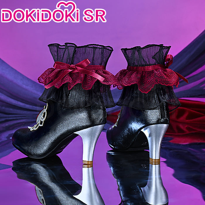 DokiDoki-SR Game Identity V Cosplay Little Girl Shoes idv Miss Pomegranate Plate