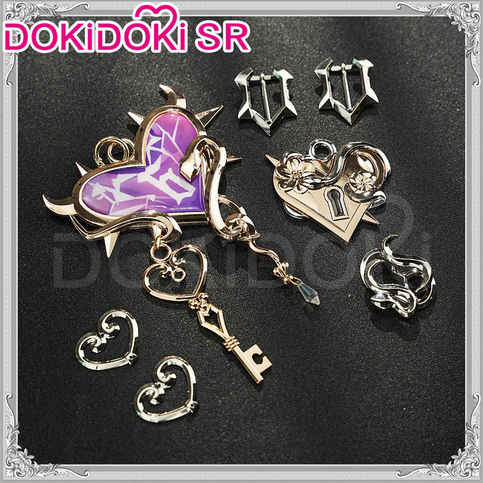 DokiDoki-SR Game Identity V Cosplay Mechanic LOCK CORE Costume Composer idv Farewell Phantom Girl
