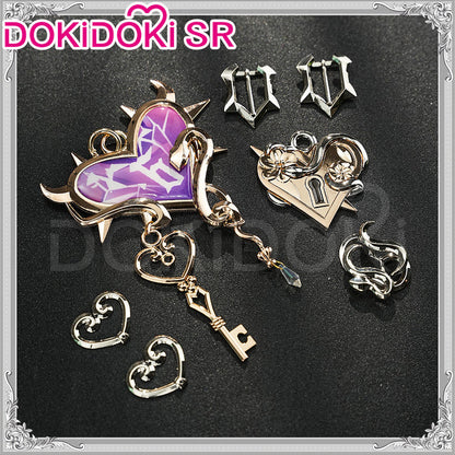 DokiDoki-SR Game Identity V Cosplay Mechanic LOCK CORE Costume Composer idv Farewell Phantom Girl