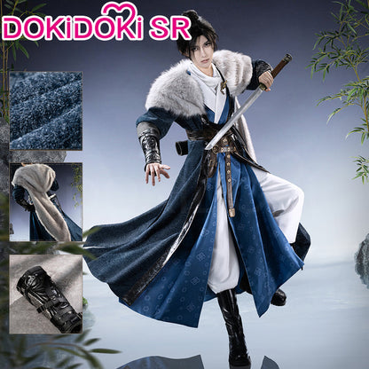 DokiDoki-SR Game Where Winds Meet Cosplay Well of Heaven Sect Uniform Costume Tian Quan Tianquan