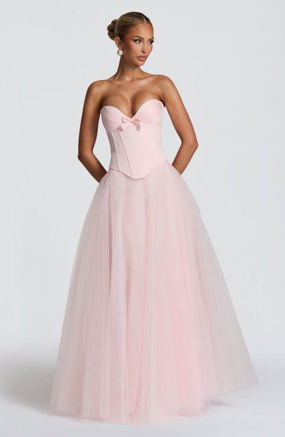 Ethel Maxi Skirt - Blush
