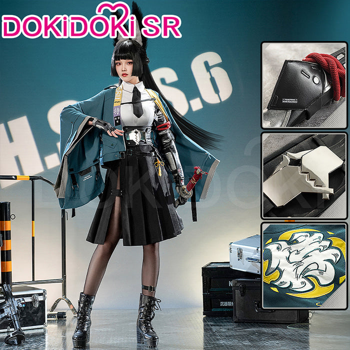 【EU/US LOCAL SHIPPING 】Dokidoki-SR Game Zenless Zone Zero Cosplay Hoshimi Miyabi Costume