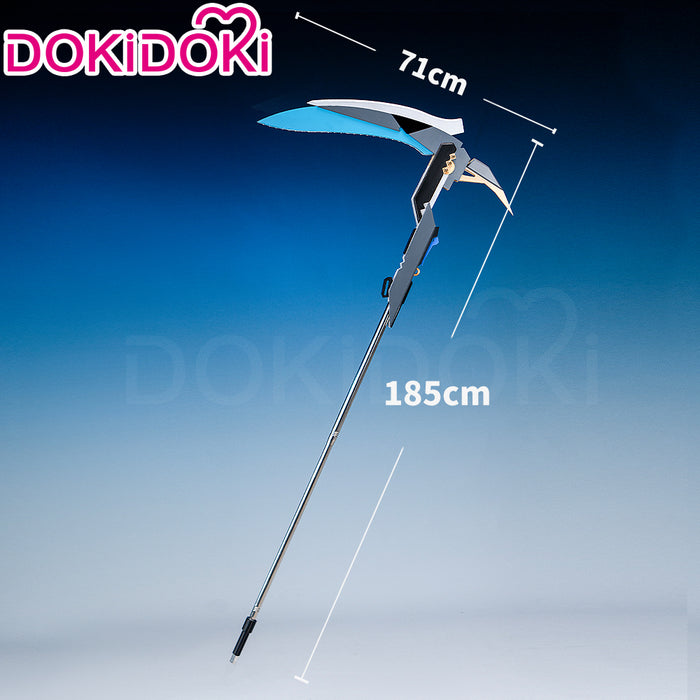 【Glowing】DokiDoki Game Zenless Zone Zero Cosplay Hugo Hook Sickle Prop ZZZ