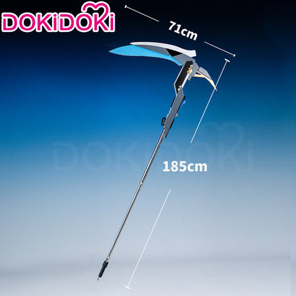 【Glowing】DokiDoki Game Zenless Zone Zero Cosplay Hugo Hook Sickle Prop ZZZ