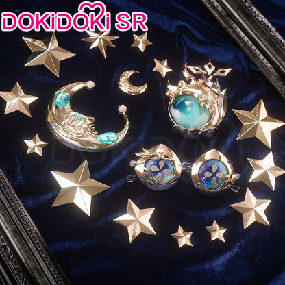 【Glowing】Dokidoki-SR Game Identity V Cosplay Margaretha Zelle Female Dancer Costume  Drifting Moonlight Idv