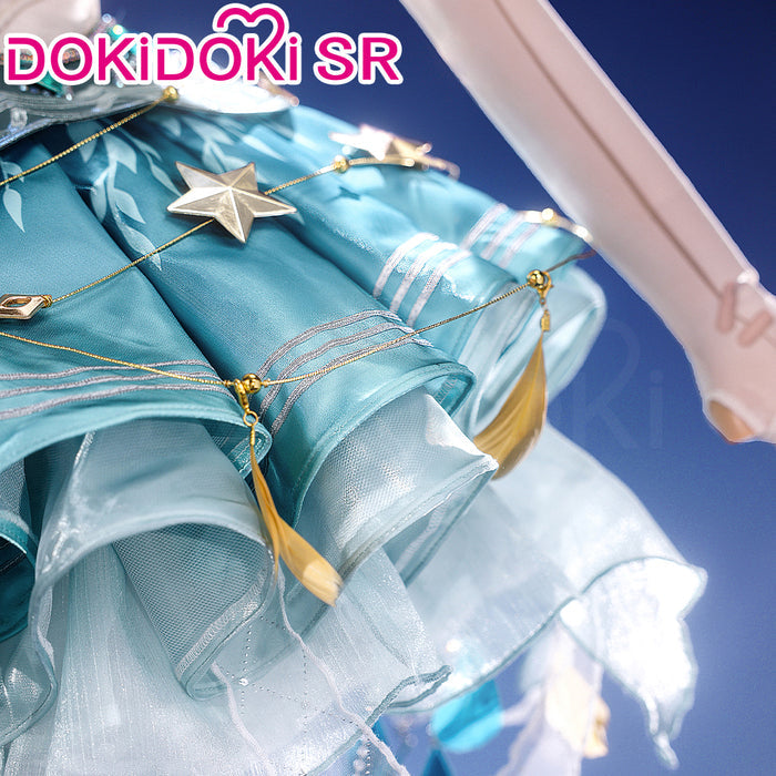 【Glowing】Dokidoki-SR Game Identity V Cosplay Margaretha Zelle Female Dancer Costume  Drifting Moonlight Idv