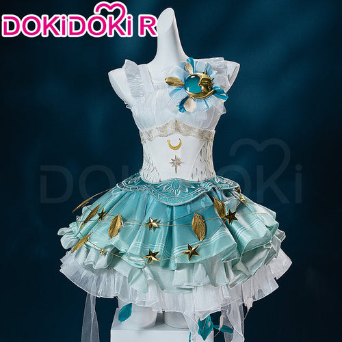 【Glowing】【Size S-2XL】Dokidoki-R Game Identity V Cosplay Margaretha Zelle Female Dancer Costume  Drifting Moonlight Idv