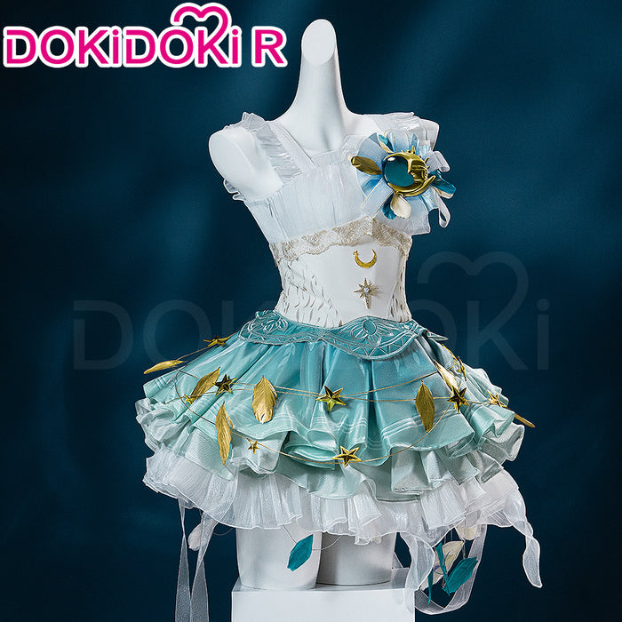 【Glowing】【Size S-2XL】Dokidoki-R Game Identity V Cosplay Margaretha Zelle Female Dancer Costume  Drifting Moonlight Idv