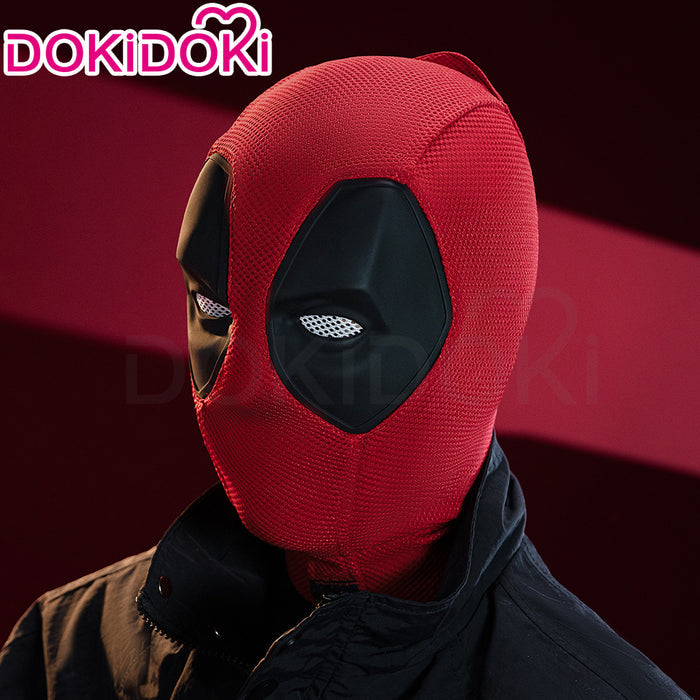【In Stock】DokiDoki Anime Cosplay Black Red Man Mask