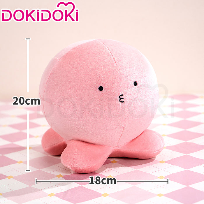 【In Stock】DokiDoki Anime Takopi's Original Sin Cosplay Doll Octopus Pink Plushie