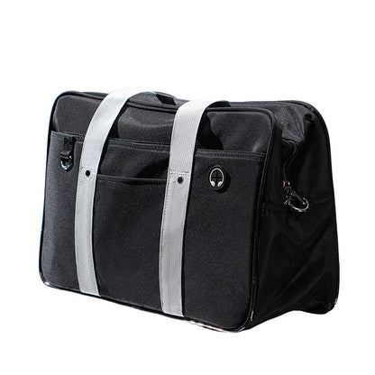 【In Stock】DokiDoki Black Uniform Bag Japanese Style Student School Holdall Hand Bag