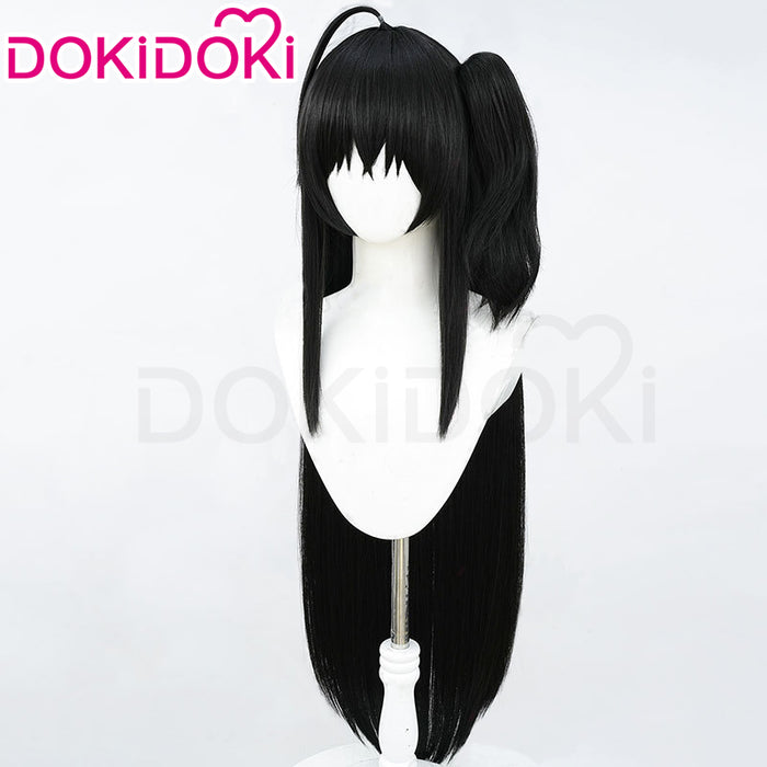 【In Stock】DokiDoki Game Azur Lane Cosplay Taihou Wig Long Black Wig