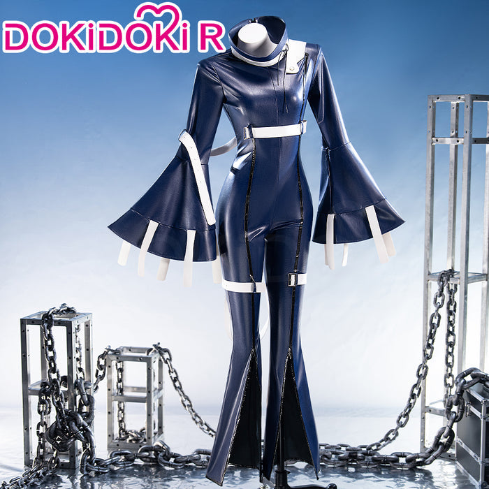【In Stock】DokiDoki-R Anime Cosplay Costume Black Dress