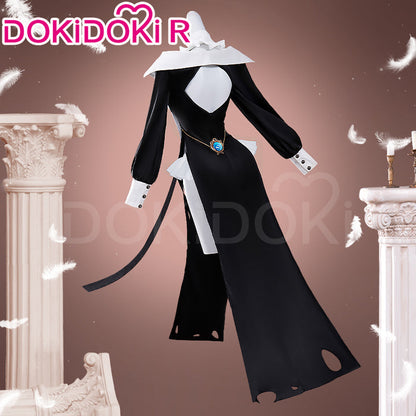 【In Stock】DokiDoki-R Game Genshin Impact Cosplay Sangonomiya Kokomi Costume Doujin Pray Nun Halloween