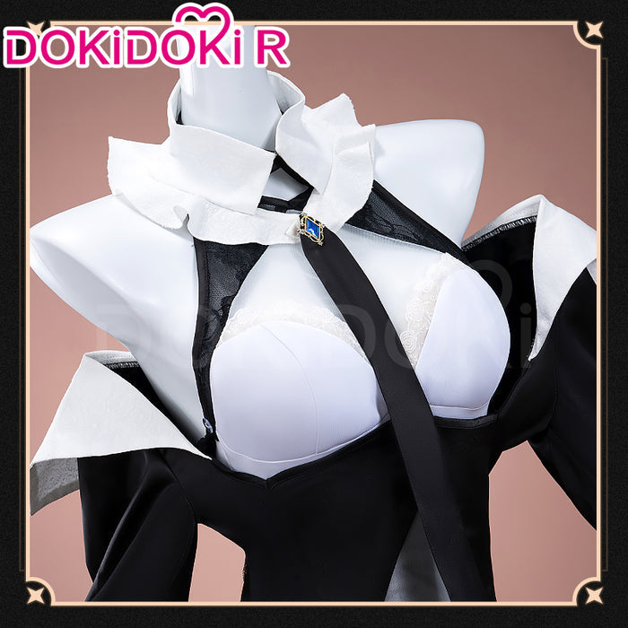 【In Stock】DokiDoki-R Game Genshin Impact Cosplay Sangonomiya Kokomi Costume Doujin Pray Nun Halloween